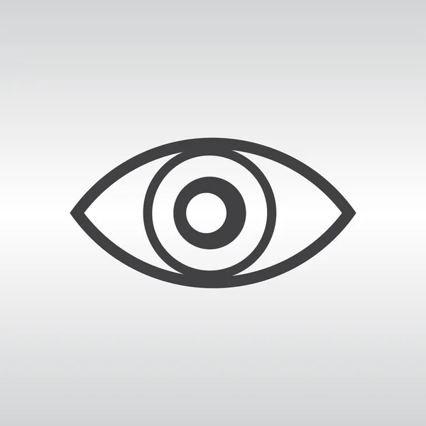 Auge Web Icon Vektor — Stockvektor