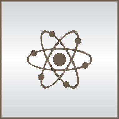 Atom simgesi. Web Tasarım