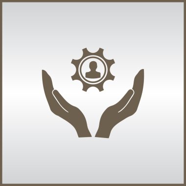 Eller simgesini. Web Tasarım