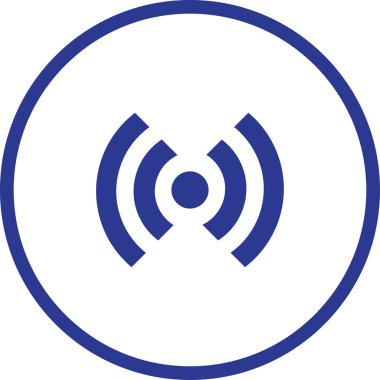 wifi simgesi vektör illüstrasyonu