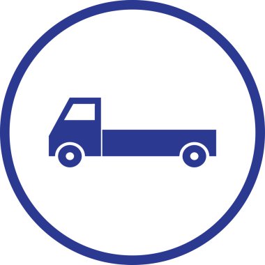 kamyon web tasarım simgesi