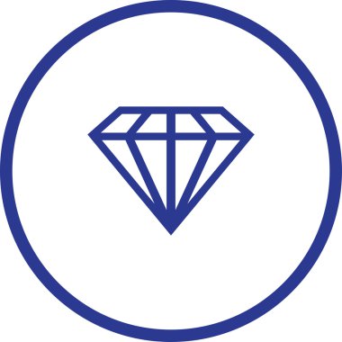 elmas web vektör simgesi