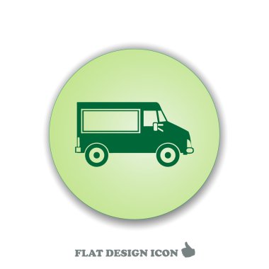 Araba simgesi. Web Tasarım