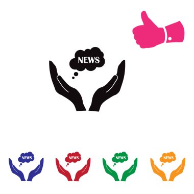 Eller simgesini. Web Tasarım