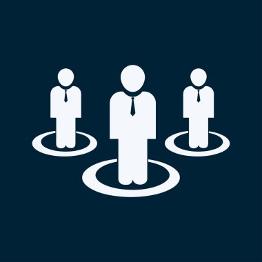 insanlar web vektör simgesi