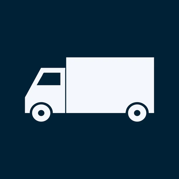 Lorry web vector icon — Stock Vector