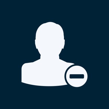 Kişi simgesi kaldırın. Düz tasarım stili