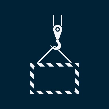 Çalışma kutsal kişilerin resmi, vektör çizim vinç