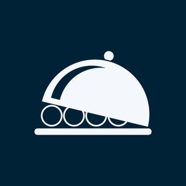 Plattere düz simgesi