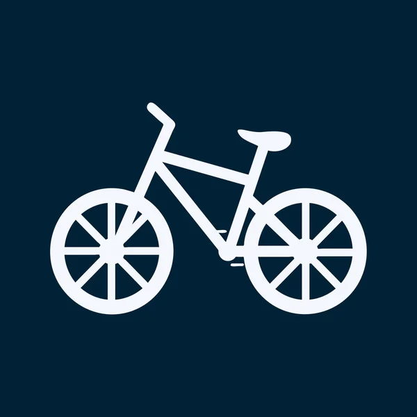 Ikona designu webu Bike — Stockový vektor