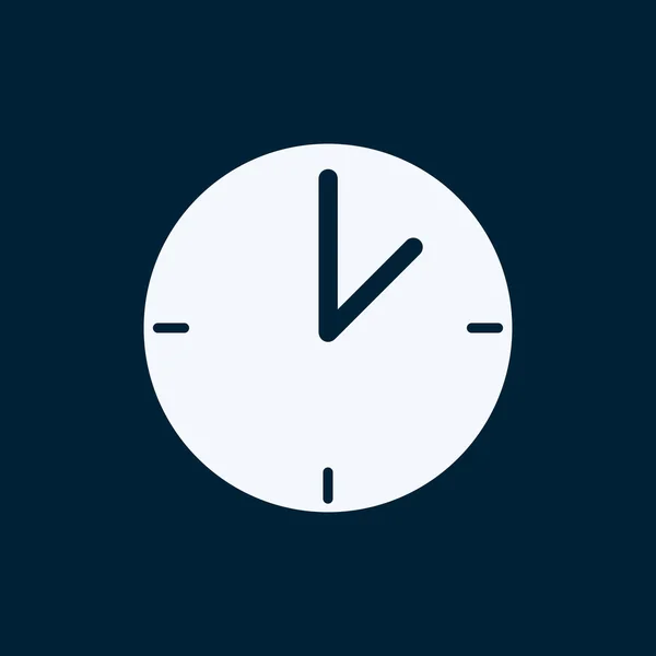Uhr Web-Vektor-Symbol — Stockvektor