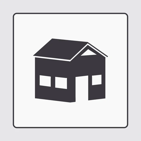 Icono del hogar. diseño web — Vector de stock
