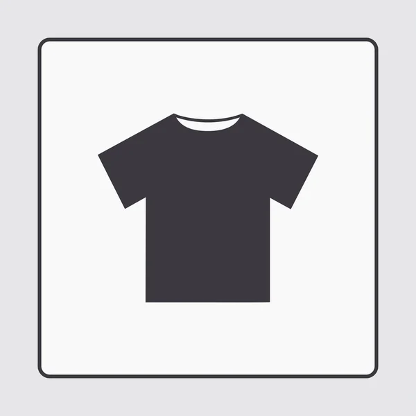 T-shirt ikona, ilustracji wektorowych. Płaska konstrukcja stylu — Wektor stockowy