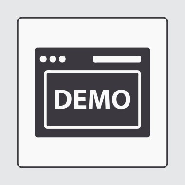 Tarayıcı simgesi. Web tasarımı