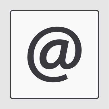 E-posta işareti web simgesi