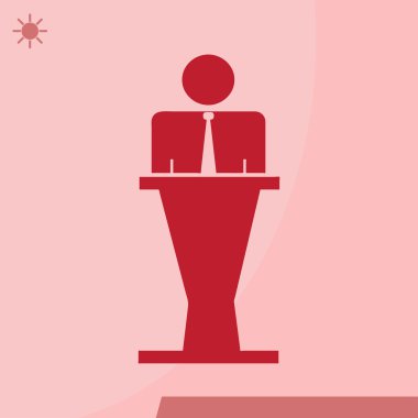 adam simgesi. vektör tasarımı