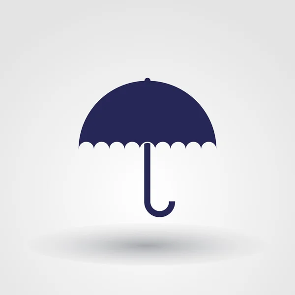 Ícone guarda-chuva, ilustração vetorial —  Vetores de Stock