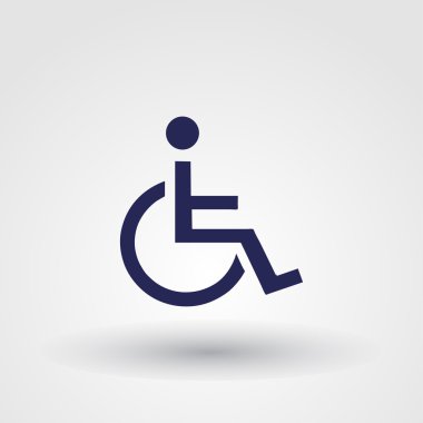 Geçersiz işareti simgesi, vektör çizim. Düz tasarım stili.