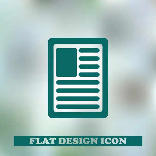 Clipboard web Icon Vector — Stock Vector