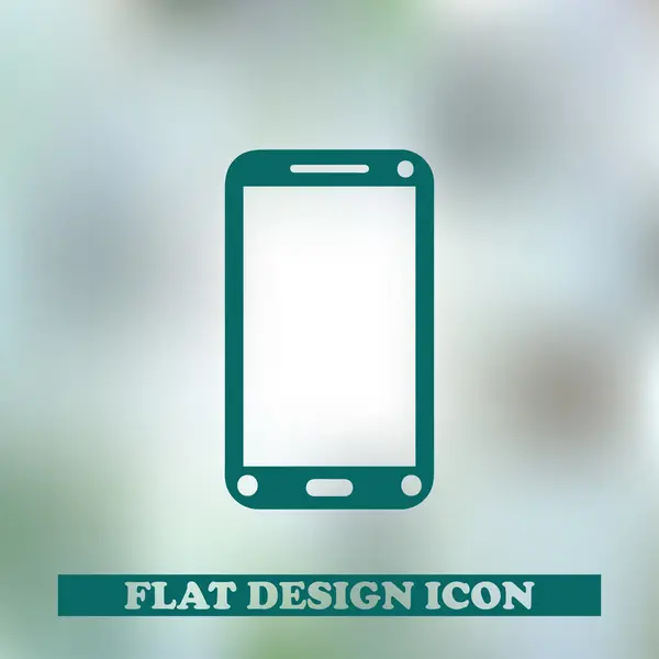 Icône Smartphone. téléphone web design — Image vectorielle