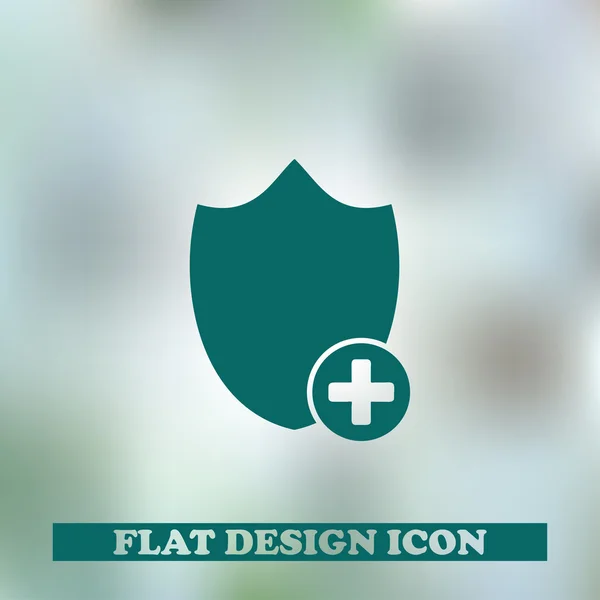 Shield web Icon Vector. — Stockvector