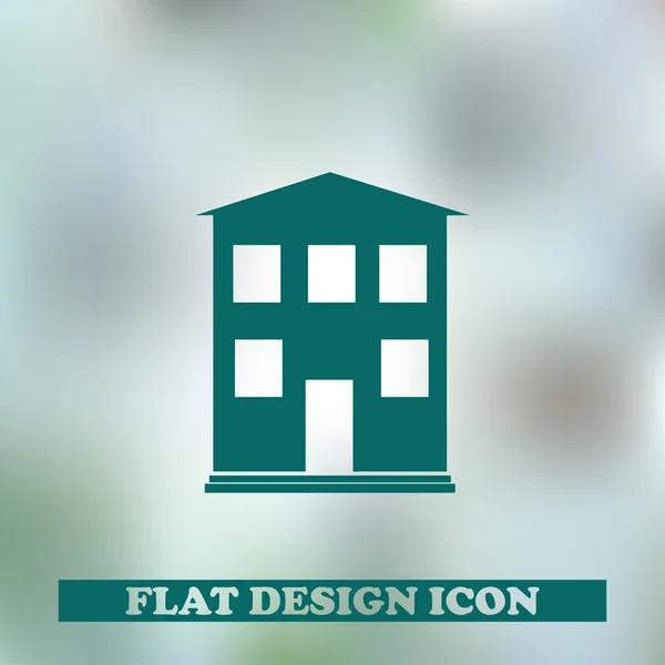 Icono del hogar. diseño web — Vector de stock