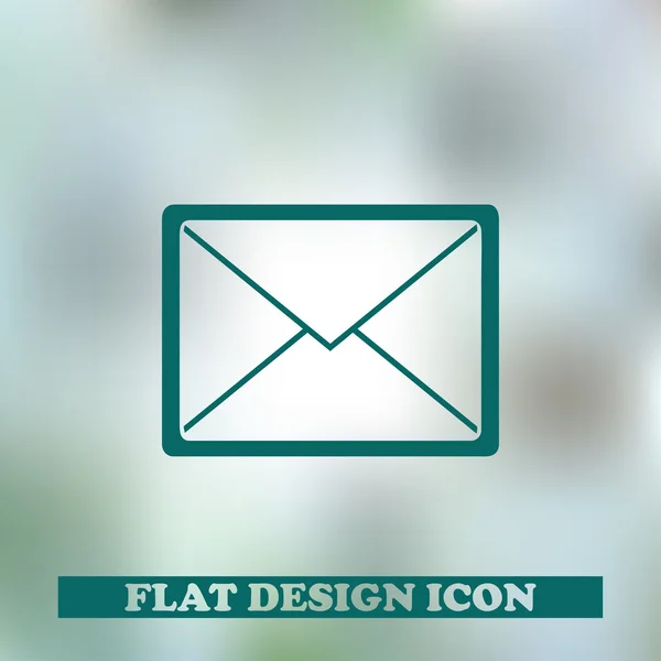 E-mail Icône. conception web — Image vectorielle