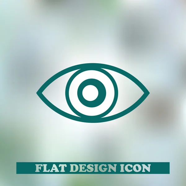 Eye icon. web design — Stock Vector