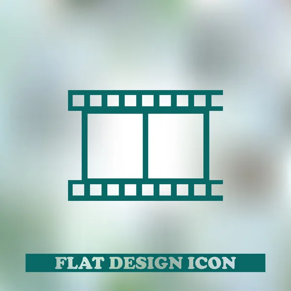 Icono de vídeo vector ilustración — Vector de stock