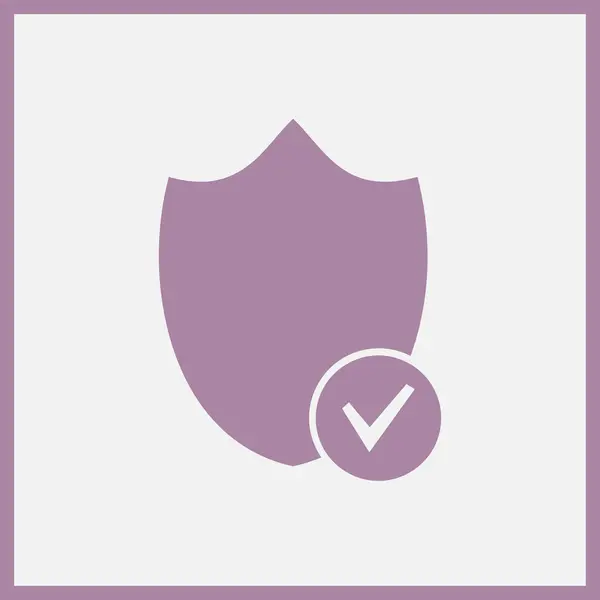 Shield icon. web design style — Stock Vector