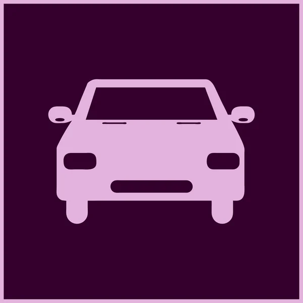 Vector car Icon. web design style — Stock Vector