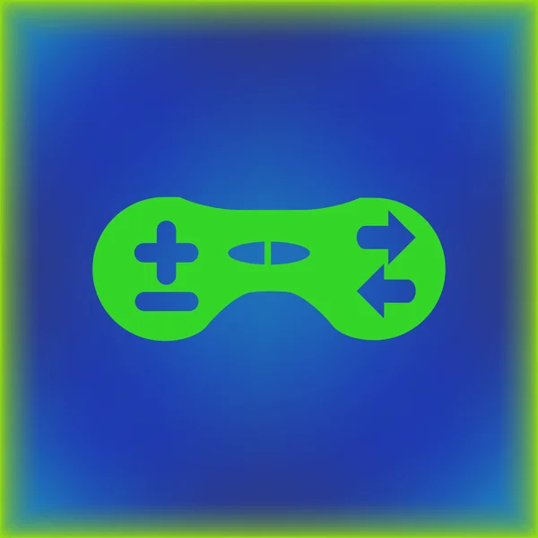 ゲーム コンソールのジョイスティックのベクトル図 — ストックベクタ