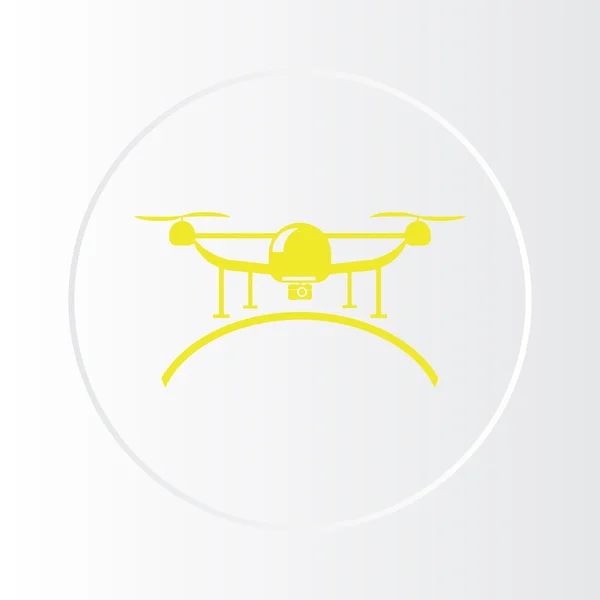 Drone ikona Jpg wektor — Wektor stockowy