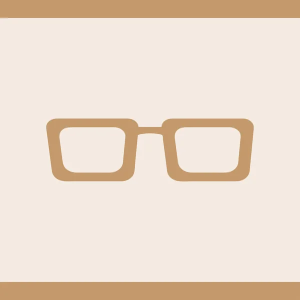 Vektor kulaté brýle ikona sada symbolů — Stockový vektor