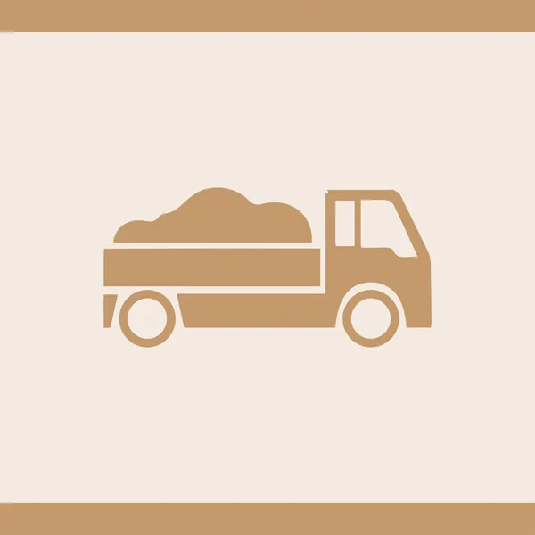 Delivery Truck icon. Vector illustration. — Stock Vector