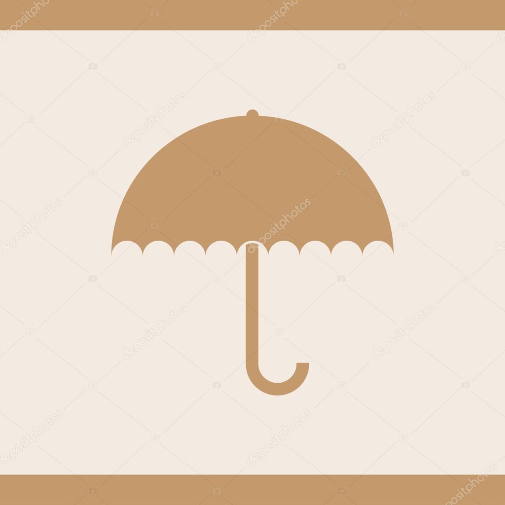 Ícone de guarda-chuva. web design imagem vetorial de © Chack_rick