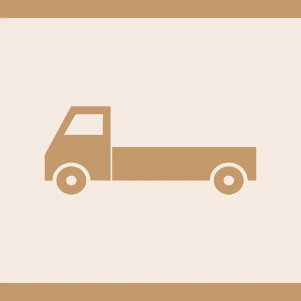 Delivery Truck icon. Vector illustration. — Stock Vector