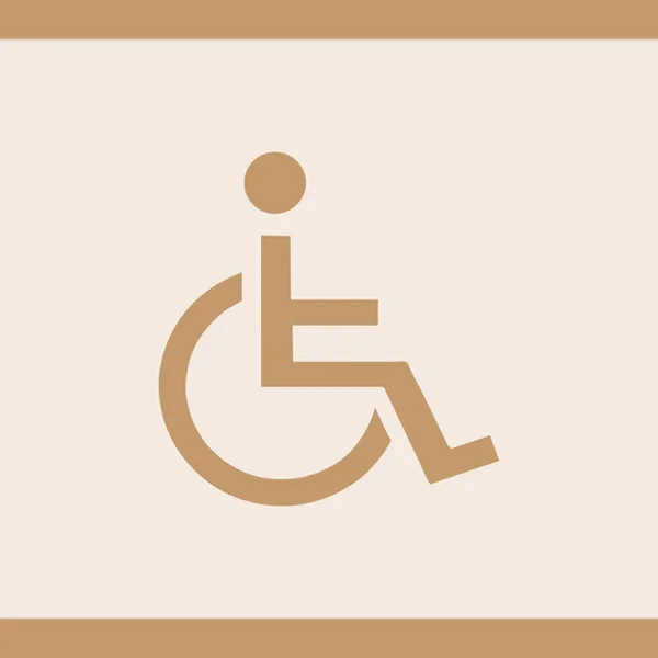 Disabled sign icon. Invalid icon. — Stock Vector