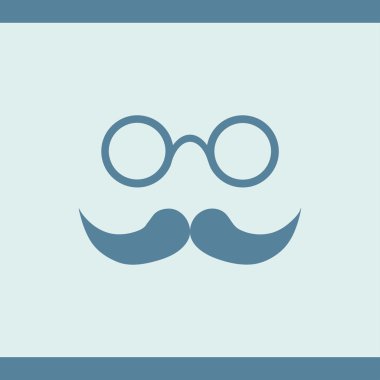 Gözlük. İzole vektör çizim