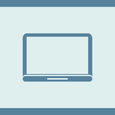 Dizüstü simge vektör. . Web Tasarım