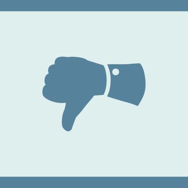 başparmak simgeler, vektör çizim