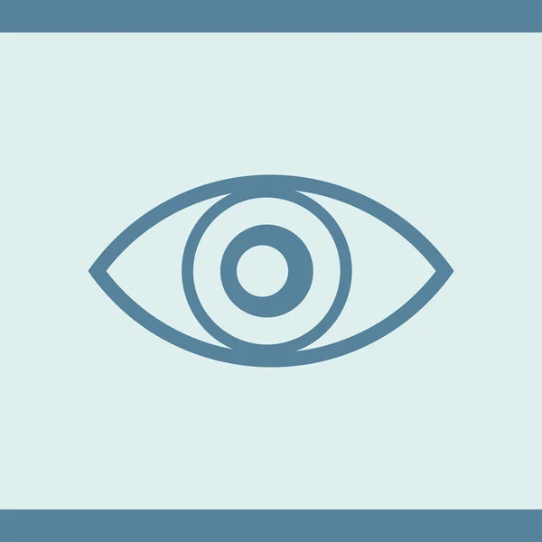 Eye Icon, vector illustration — Stock Vector
