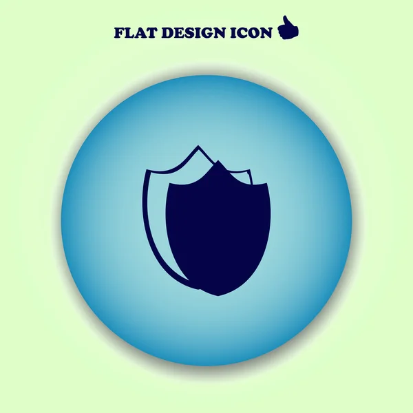 Shield icon. web design — Stock Vector