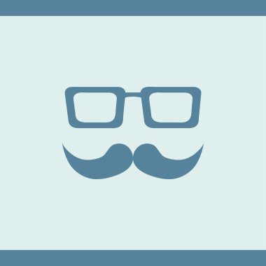 Gözlük. İzole vektör çizim