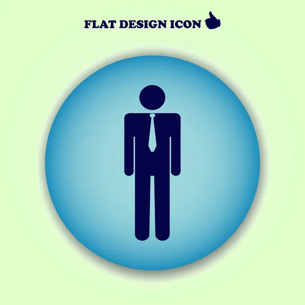 Man icon. web design — Stock Vector