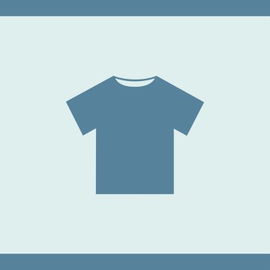 Hafif bir arka plan üzerinde T-shirt vektör illüstrasyon izole