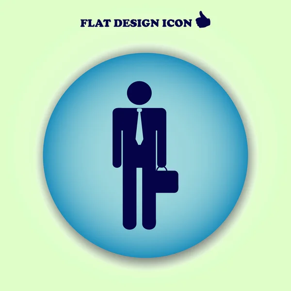 Man icon. web design — Stock Vector