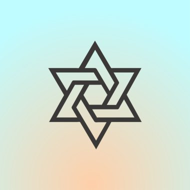 Davut'un yıldızı İsrail sembolüdür