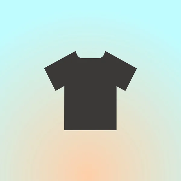 T-shirt simge vektör... Web tasarım stili — Stok Vektör