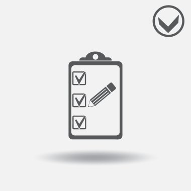 klibi kurulu simgesi. Web tasarım stili